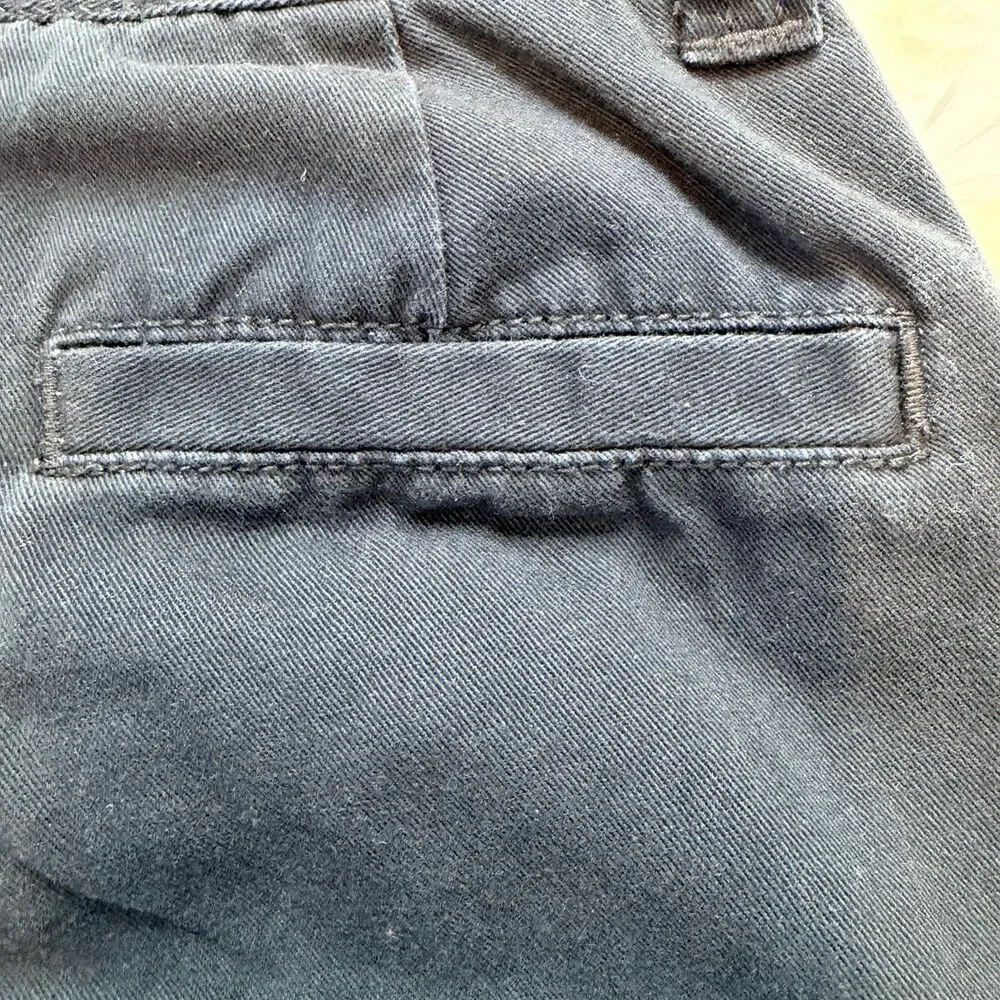 Navy Chino Shorts Boys Size 6 Adjustable Waist School Uniform Classic - Picture 5 of 6